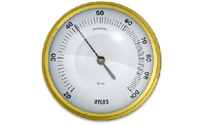 DOQAUS Petit Thermometre Interieur, Hygrometre de Haute Précision